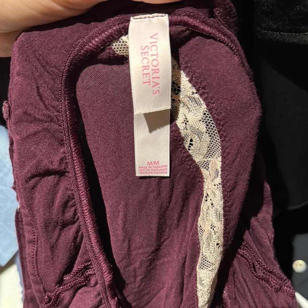 Victoria’s Secret Lace Trim Nightgown - Purple - Picture 4 of 4